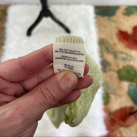 Free People Sheer Floral Ribbed Thermal Top - Picture 7 of 7